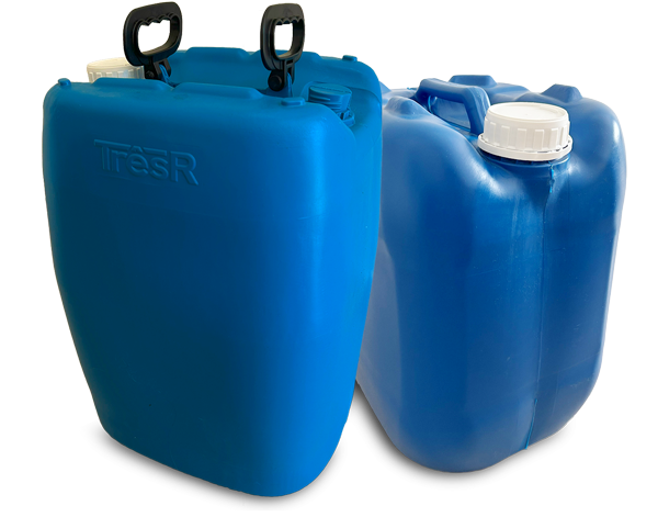 2 bombonas, de 50l e 20l da Três R